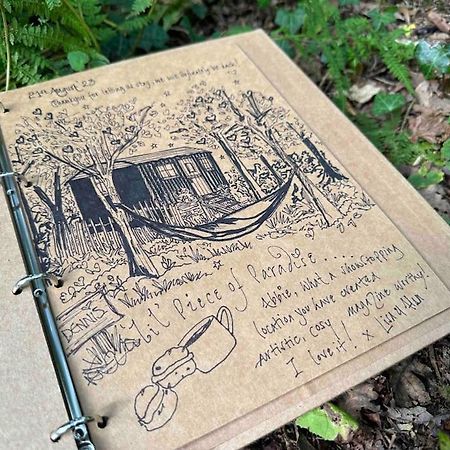בודמין Cornwall Woodland Shepherd'S Hut - Dennis Hut מראה חיצוני תמונה
