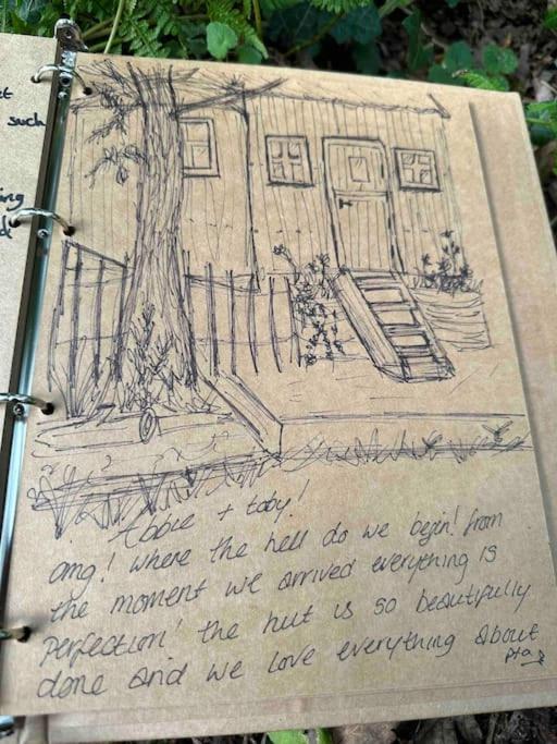 בודמין Cornwall Woodland Shepherd'S Hut - Dennis Hut מראה חיצוני תמונה