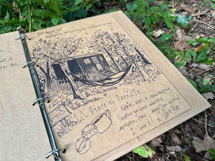 בודמין Cornwall Woodland Shepherd'S Hut - Dennis Hut מראה חיצוני תמונה