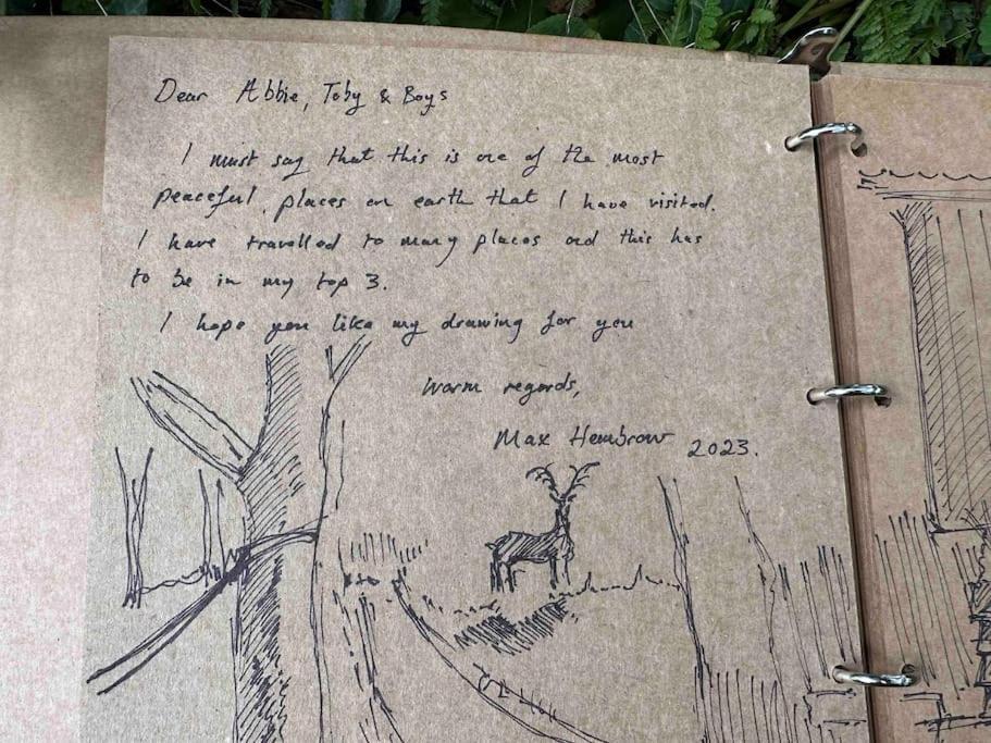 בודמין Cornwall Woodland Shepherd'S Hut - Dennis Hut מראה חיצוני תמונה